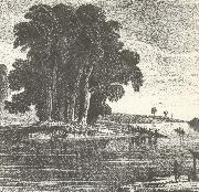 charles sturt den australiska utorskningens fader upptackte darlingfloden 1828 och foljde den nedstroms till dess sammanflode med murtay floden.